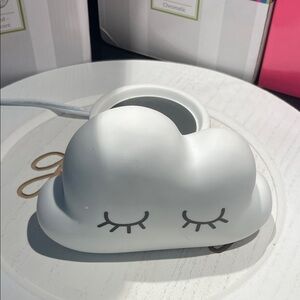 Scentsy Above the Clouds Warmer with Vibrant Accents